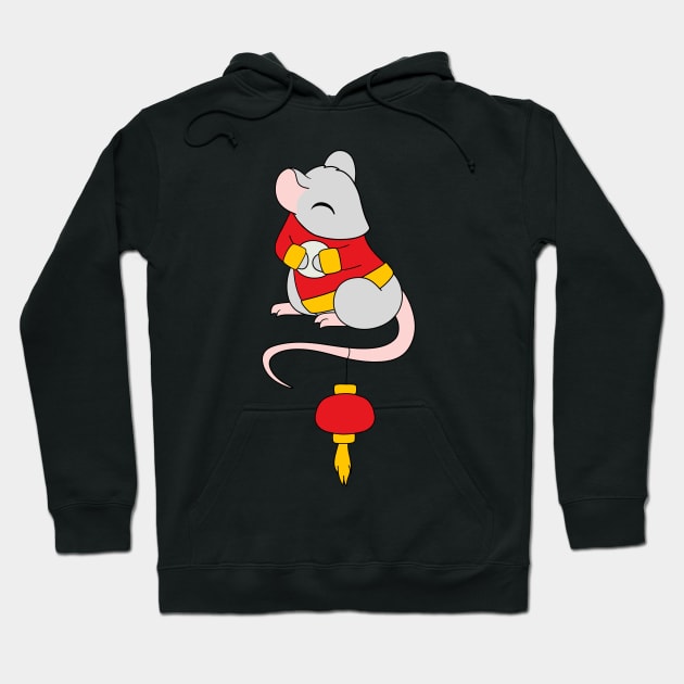 Year of the rat Hoodie by BiscuitSnack